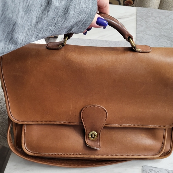 Vintage Coach Metropolitan Leather Portfolio - Picture 11 of 16